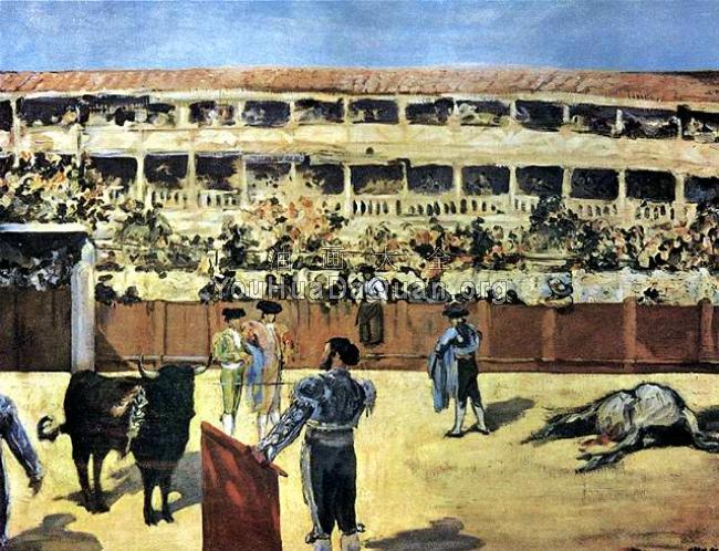 The Bullfight - 爱德华·马奈